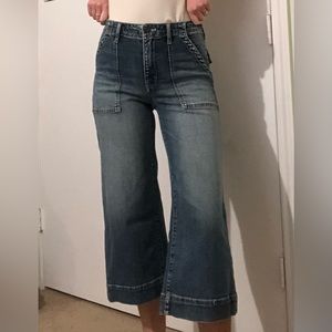 Anthropologie Denim Culottes